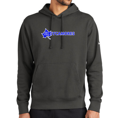Jr. Sycamores Design 1 on a Nike ® - Club Fleece Sleeve Swoosh Pullover Hoodie Thumbnail