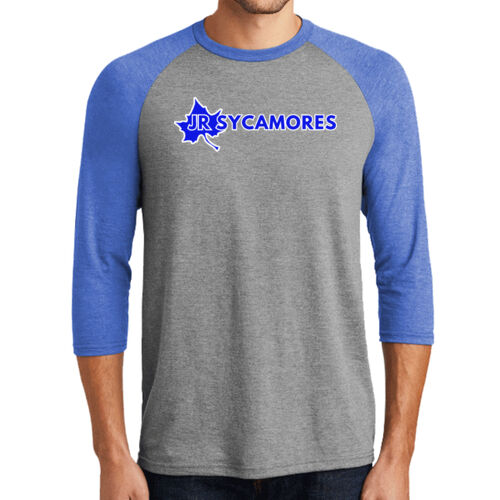 Jr. Sycamores Design 1 on a District ® - Perfect Tri ® 3/4 Sleeve Raglan Thumbnail