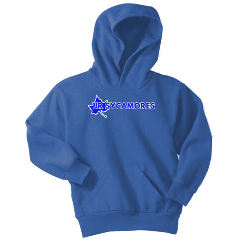 Jr. Sycamores Design 1 on a Port & Co. ® - Youth Core Fleece Pullover Hooded Sweatshirt Thumbnail