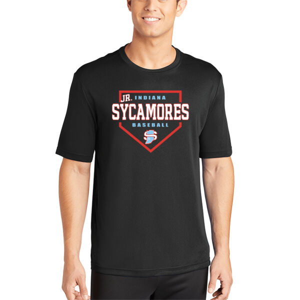 Jr. Sycamores Design 3 on a Sport-Tek ® - PosiCharge ® Competitor Tee Thumbnail