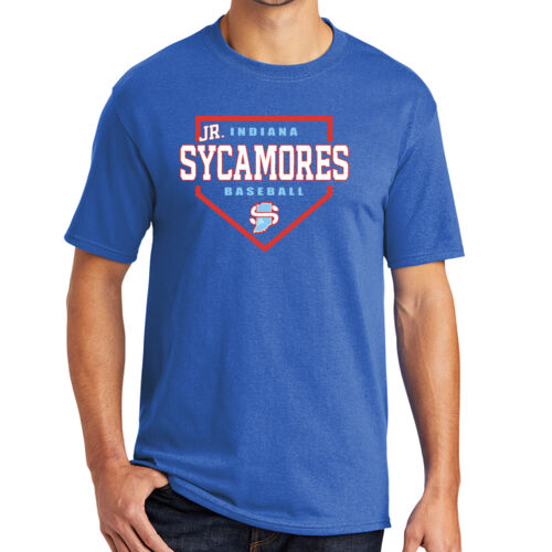 Jr. Sycamores Design 3 on a Port & Co ® - Core Blend Tee Thumbnail