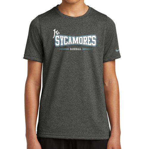 Jr. Sycamores Design 4 on a Nike ® - Youth Swoosh Sleeve rLegend Tee Thumbnail