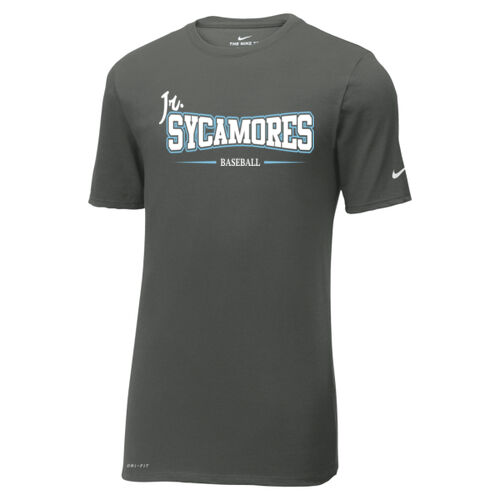 Jr. Sycamores Design 4 on a Nike ® - Dri FIT Cotton/Poly Tee Thumbnail