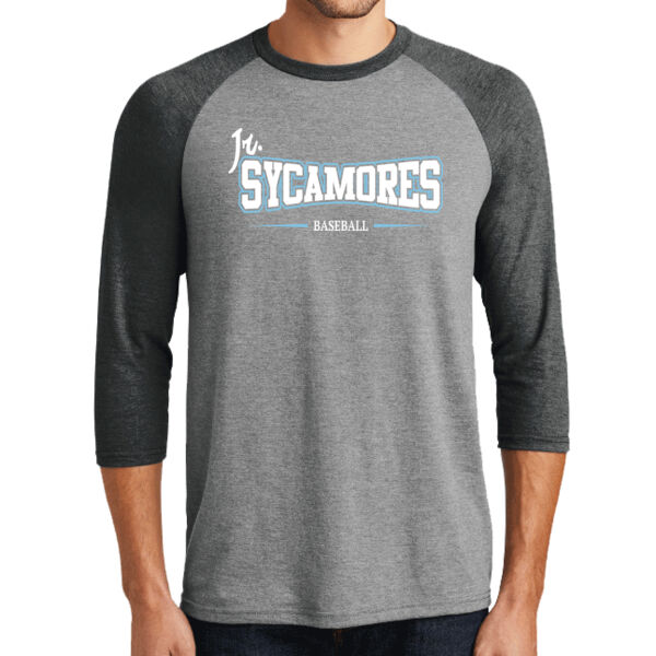 Jr. Sycamores Design 4 on a District ® - Perfect Tri ® 3/4 Sleeve Raglan Thumbnail
