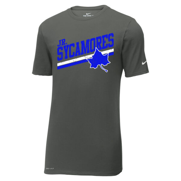 Jr. Sycamores Design 5 on a Nike ® - Dri FIT Cotton/Poly Tee Thumbnail